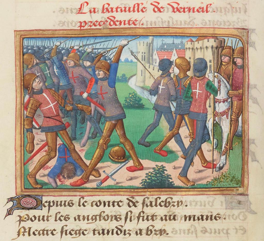 England besiegt in der Schlacht von Verneuil die Franzosen.